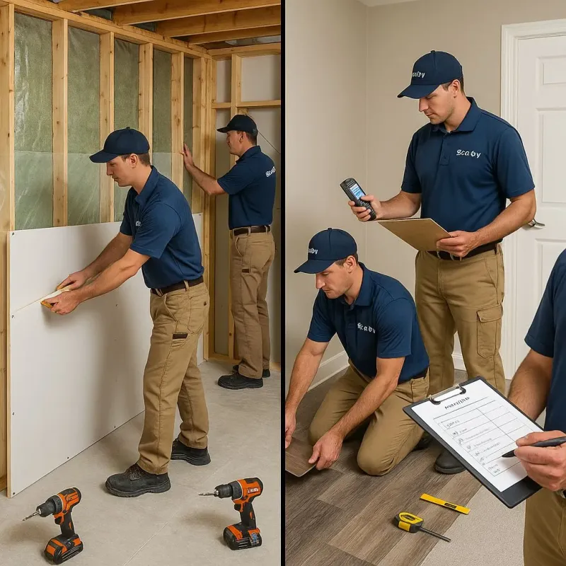 Repairs and Reconstruction process in Wells, MN